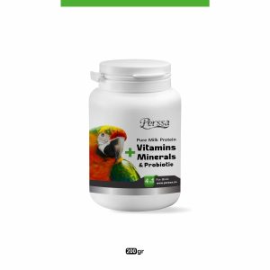 پودر مولتی ویتامین پرندگان پرسا 200 گرم
